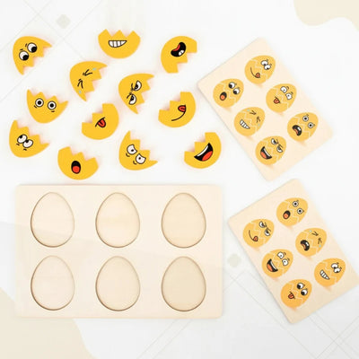 ExpressEggs – Aprender a manejar las emociones – Puzle de expresión facial