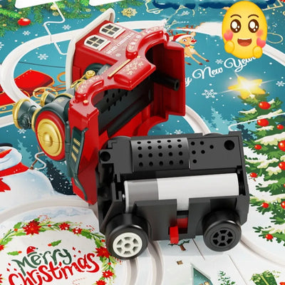 DIY Xmas Train Track™ - Construye tu propio paraíso navideño - Rompecabezas de Tren Navideño
