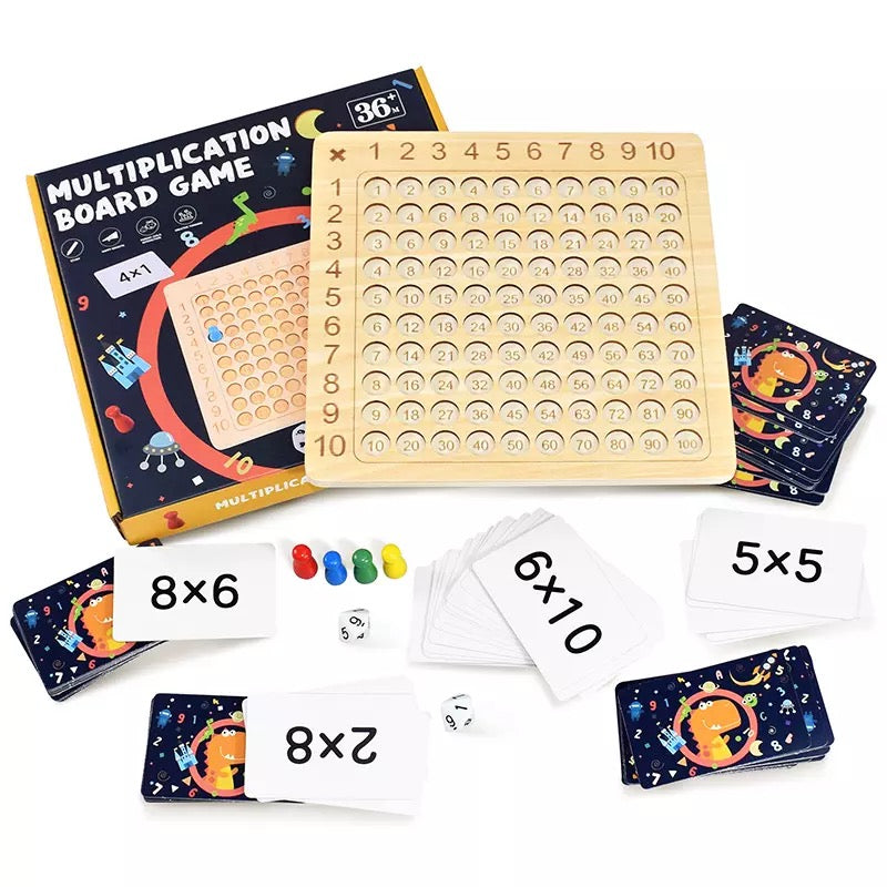 Juego de mesa de matemáticas de multiplicación - Juguetes matemáticos