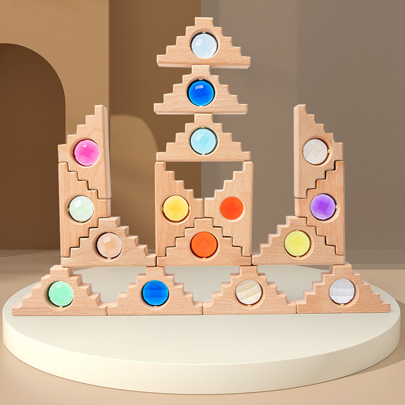 Rainbow Gem Blocks - Best Open Ended Toys