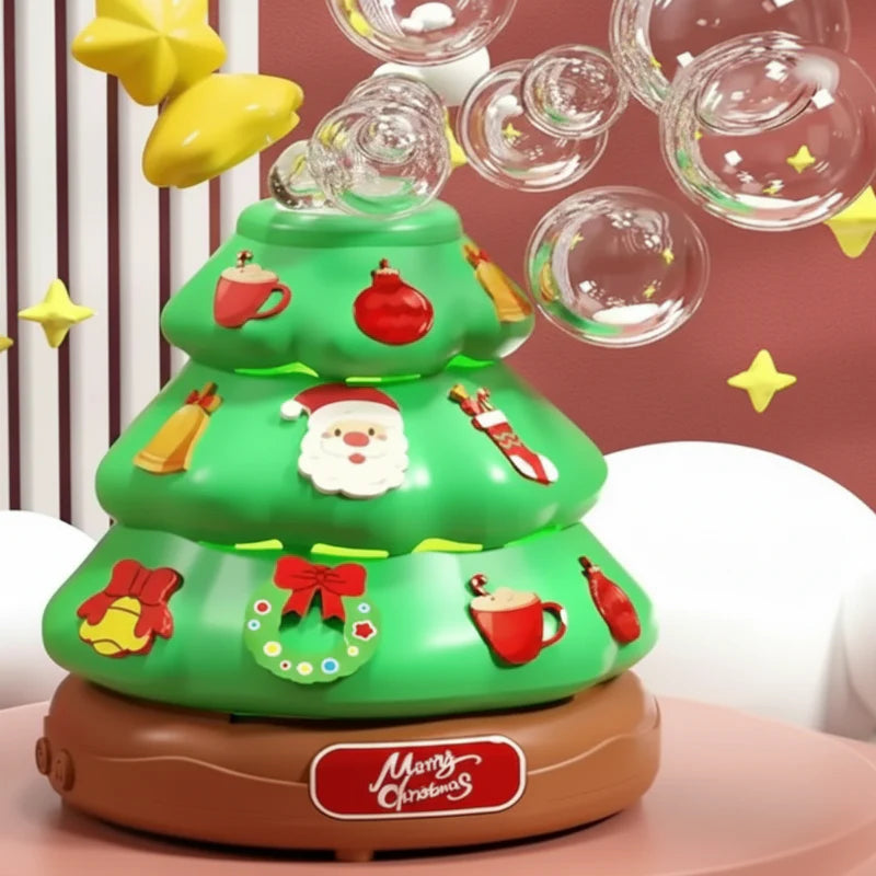 BubbleTree – Magisch & Speels – Kerstboom met Muziek en Bellenblaas