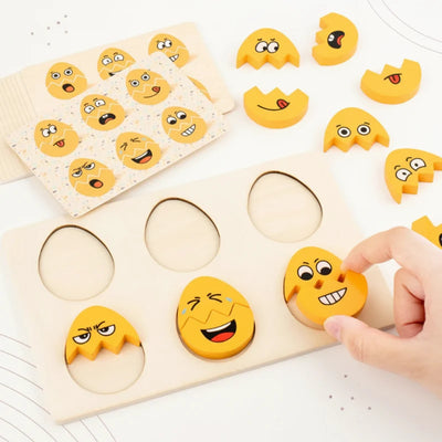 ExpressEggs – Aprender a manejar las emociones – Puzle de expresión facial