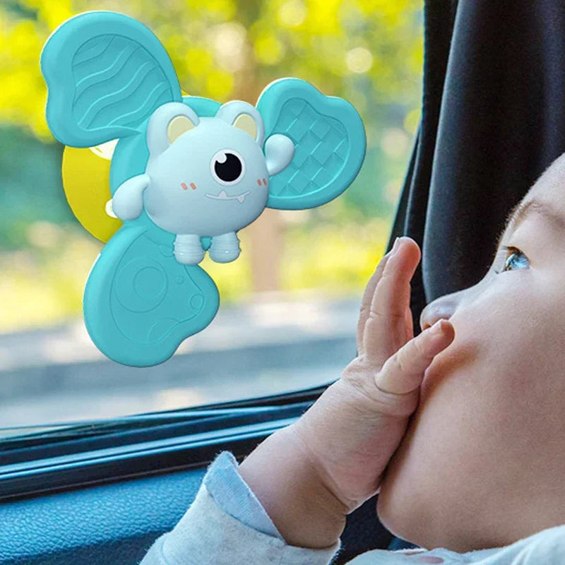 Juguetes giratorios de baño™ - Educativos y Divertidos - Juguetes de baño Fidget para bebés