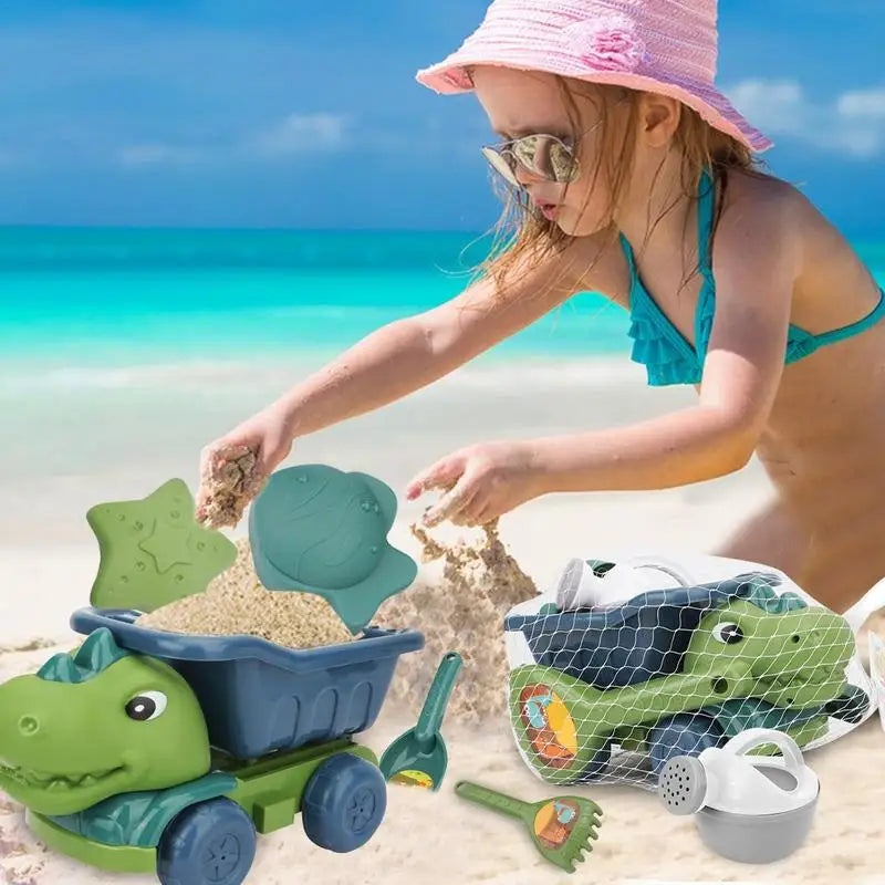 Beach Dino Set™ – Construye tu Castillo – Playa Dinotruck