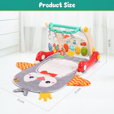 Tapis de jeu et trotteur d'éveil Fidtoy pour bébés
