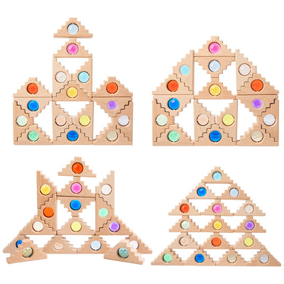 Rainbow Gem Blocks - Best Open Ended Toys