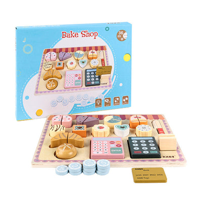 Pastelería de Madera - Juguetes de Madera de Juego Abierto