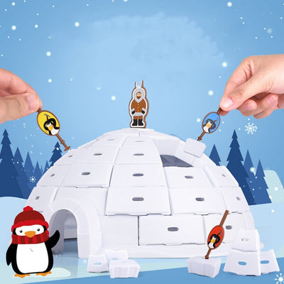 Igloo Game™ - Un défi glacial - Jeu de blocs