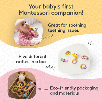 Kit de sonajero Montessori