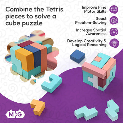 Tetris de Madera Montessori