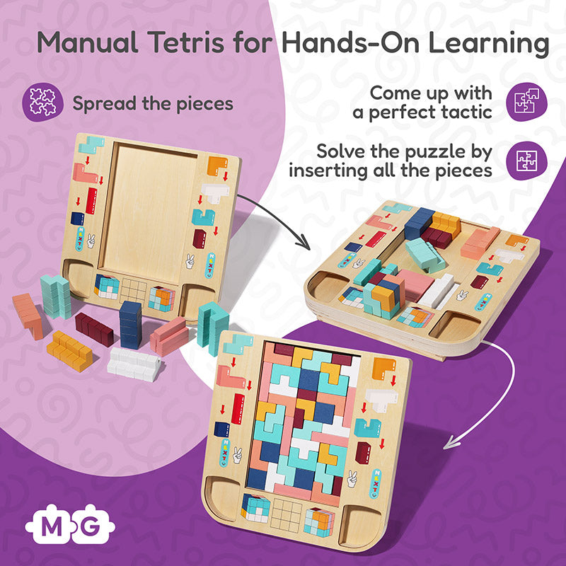 Tetris de Madera Montessori