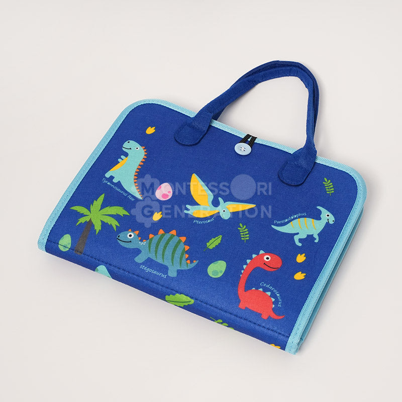 Fidtoy Interactive Busy Bag para niños pequeños - Juguete de aprendizaje sensorial Montessori para mayores de 3 años