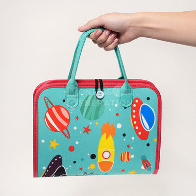 Fidtoy Interactive Busy Bag para niños pequeños - Juguete de aprendizaje sensorial Montessori para mayores de 3 años