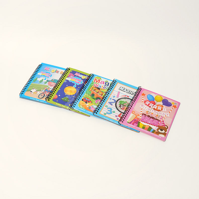 Libro reutilizable Montessori Magic
