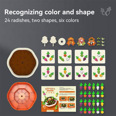 Harvest Game™ - Descubre diferentes verduras - Huerto educativo