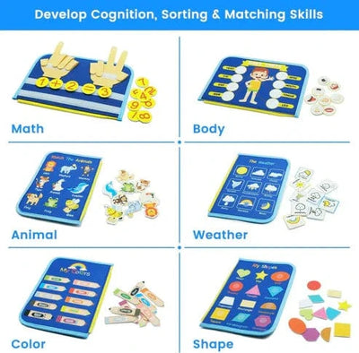 Libro de actividades Montessori