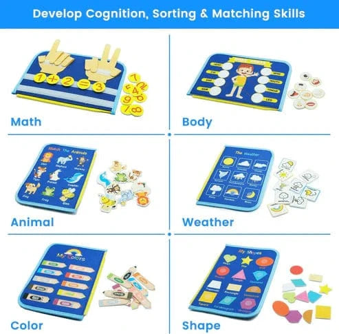 Libro de actividades Montessori