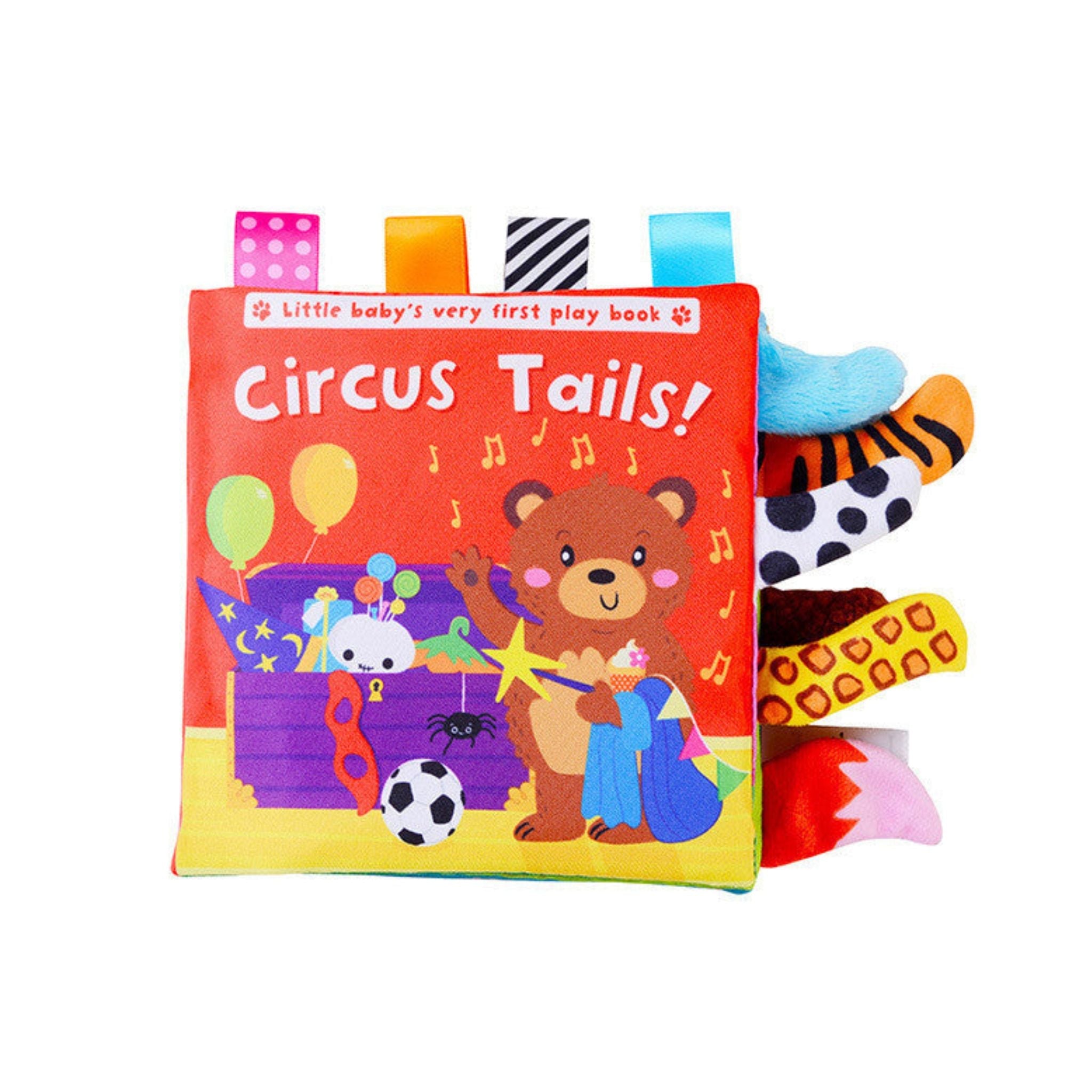 Libro Blando Montessori Colas de Animales