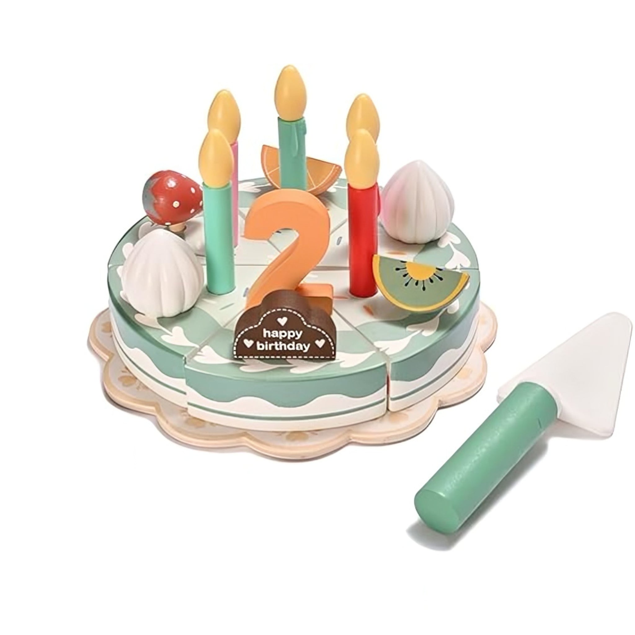 Tarta de cumpleaños Montessori