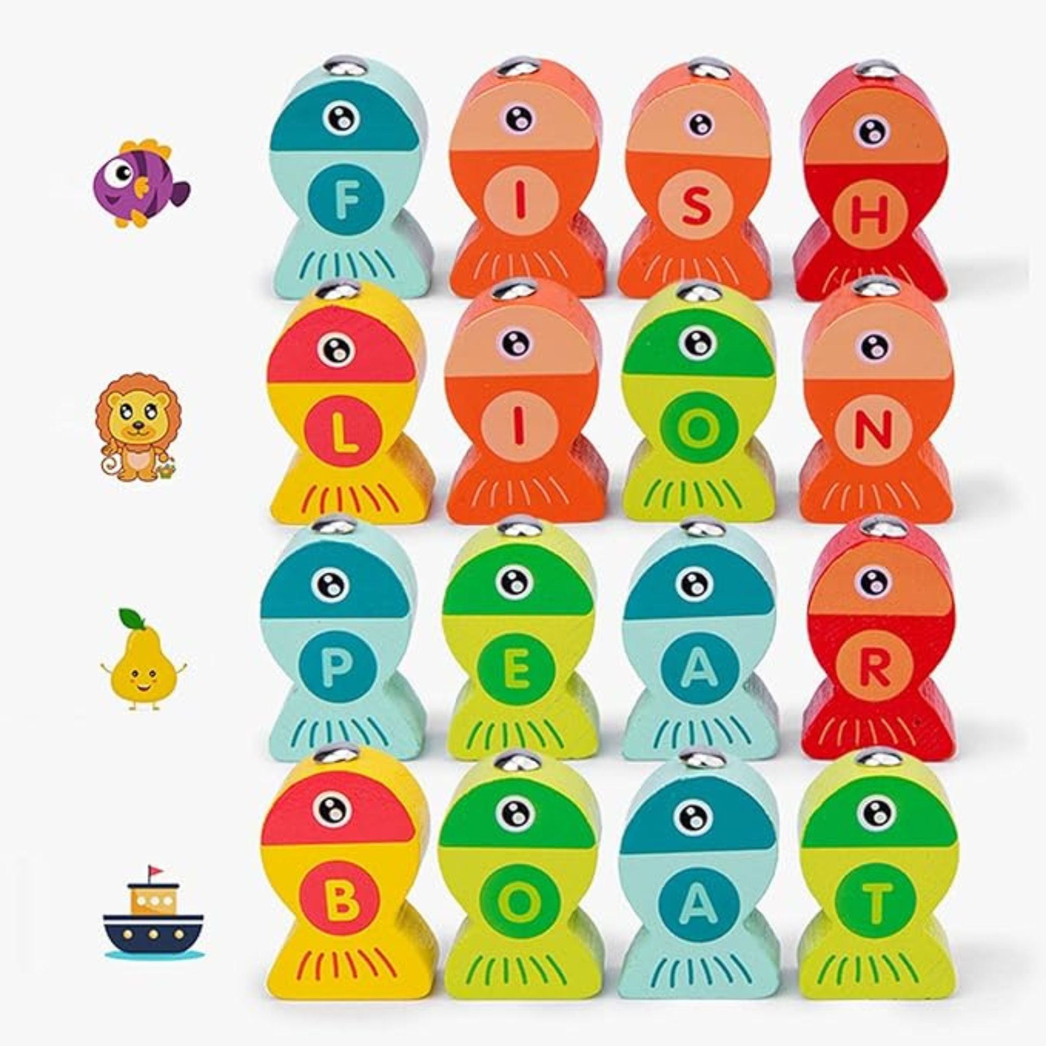 Pesca de letras Montessori