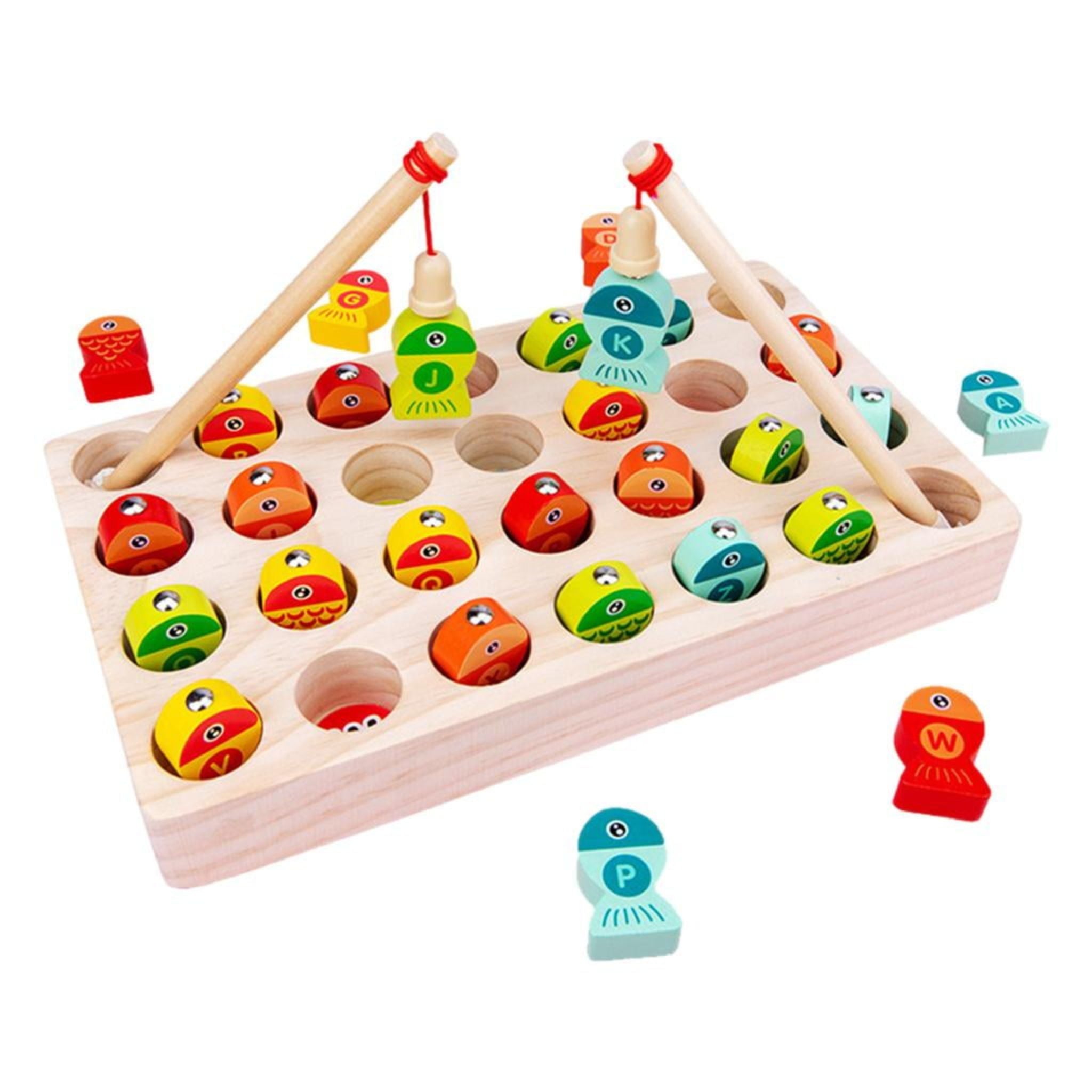 Pesca de letras Montessori