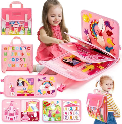 Fidtoy Tablero Sensorial Montessori