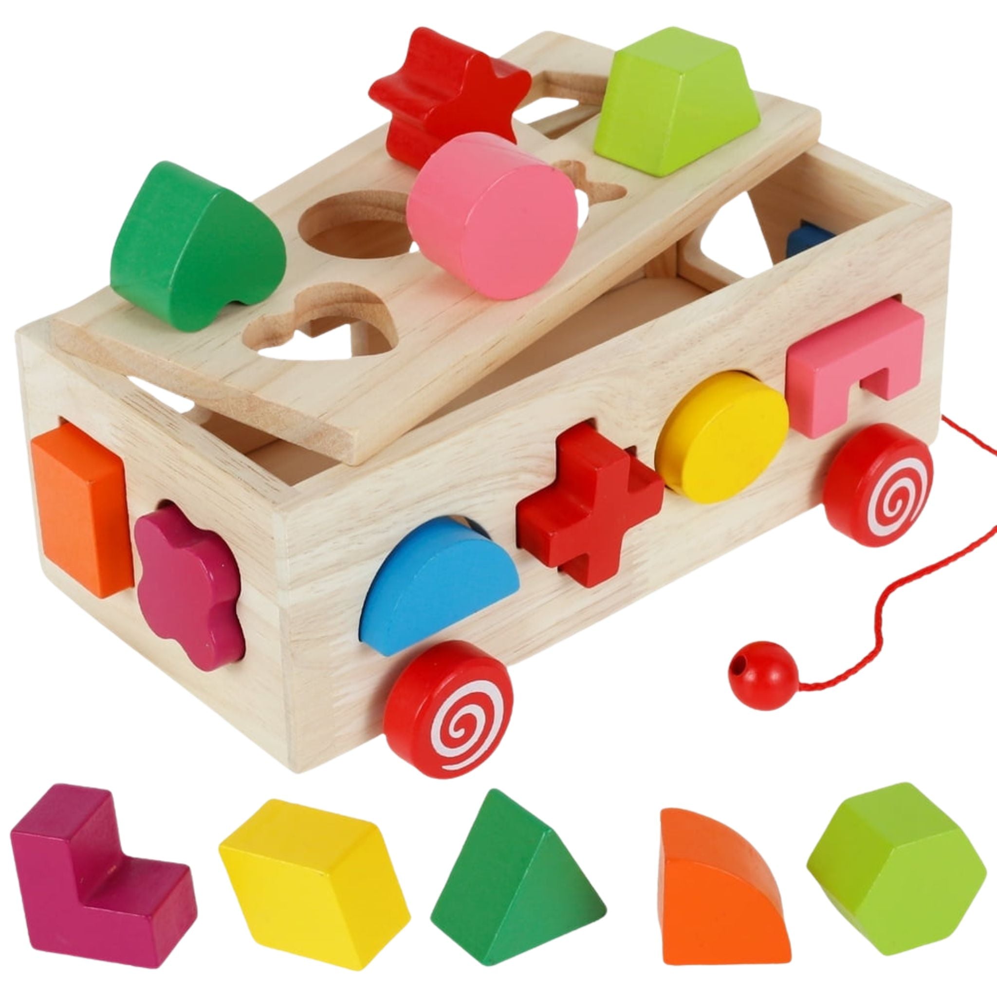 Caja de emparejamiento de formas Montessori