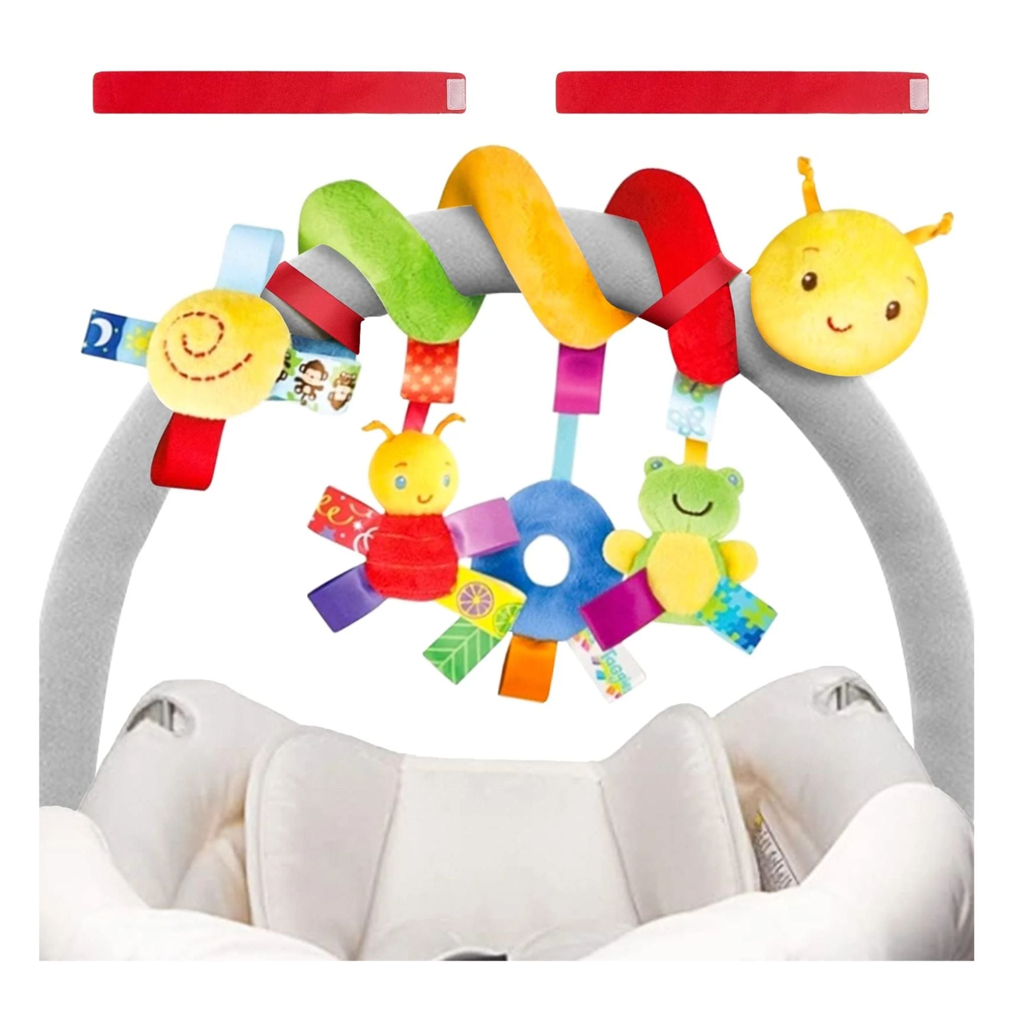 Juguete Montessori de tela para cuna
