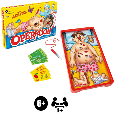 Kit de tablero de zumbador clásico Operation Doctor - 885