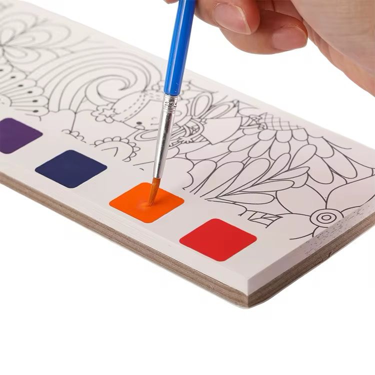 Painting Bookmark Set – Creative Watercolor Fun for Kids – Forest Animals, Princess, Happy Elf, Cute Pet