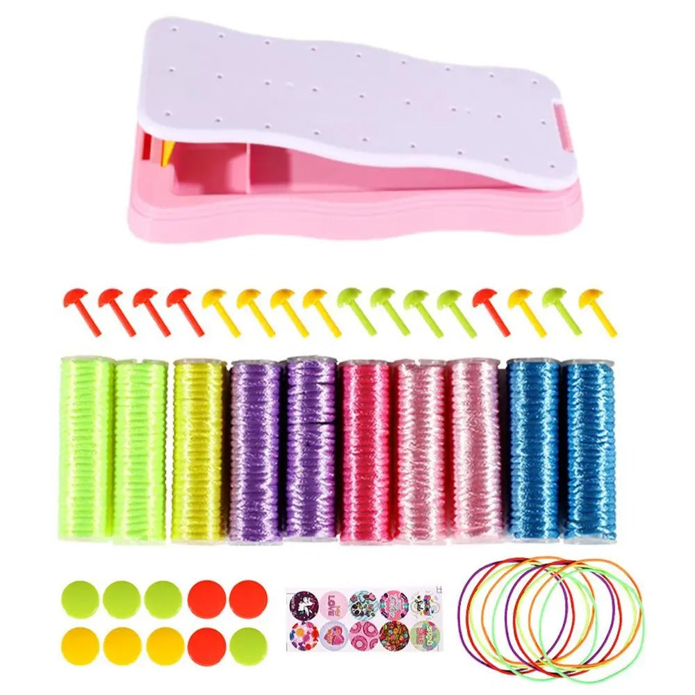 Craft Kids – Creatief & Leren – Brei Armbanden Set voor Kinderen