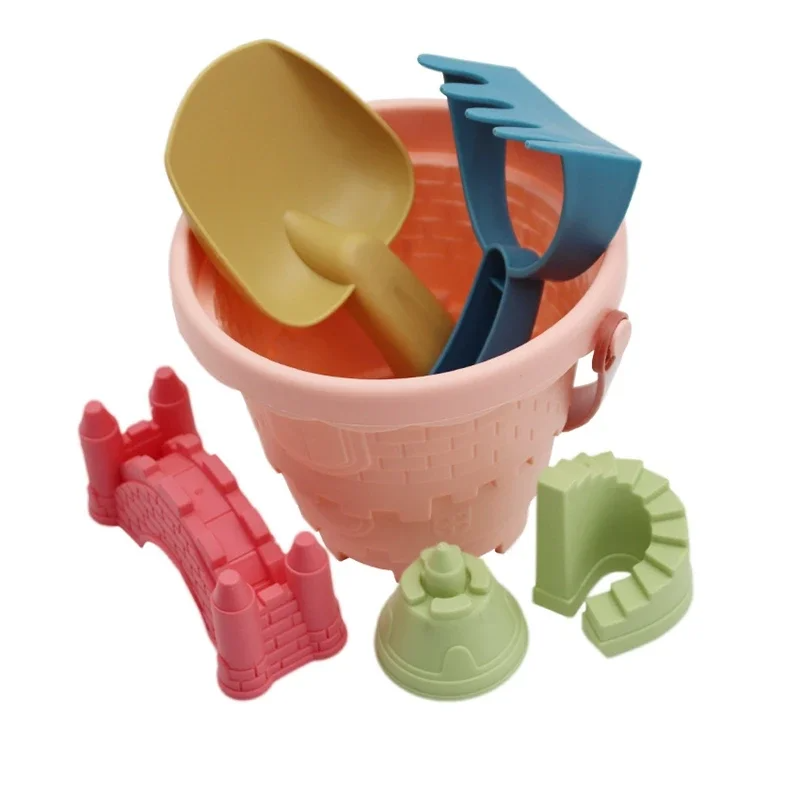 Beach Bucket Set™ – Juego sensorial de verano – Cubo de playa con accesorios