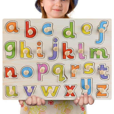Fidtoy Wooden Vehicle Puzzle for Toddlers – Educational Learning Toy