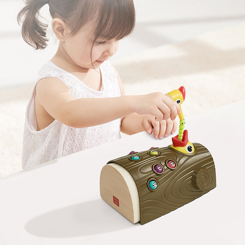 Pájaro carpintero Montessori