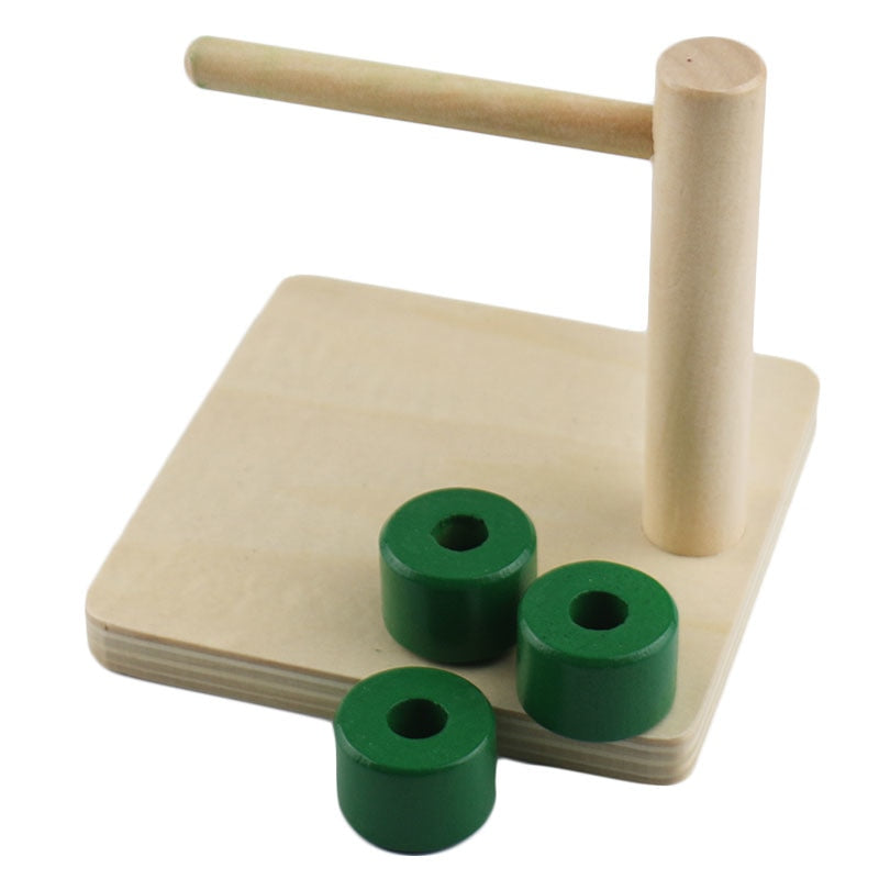 Fidtoy Disc on Horizontal Dowel