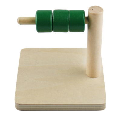 Fidtoy Disc on Horizontal Dowel