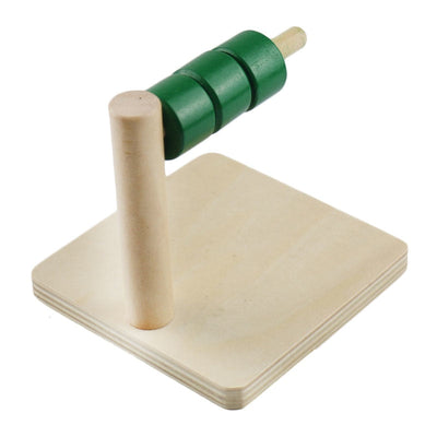 Fidtoy Disc on Horizontal Dowel