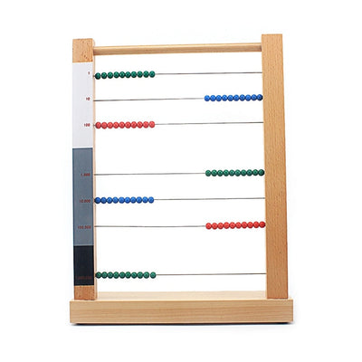 Fidtoy Abacus Counter Wooden Montessori Math Toy