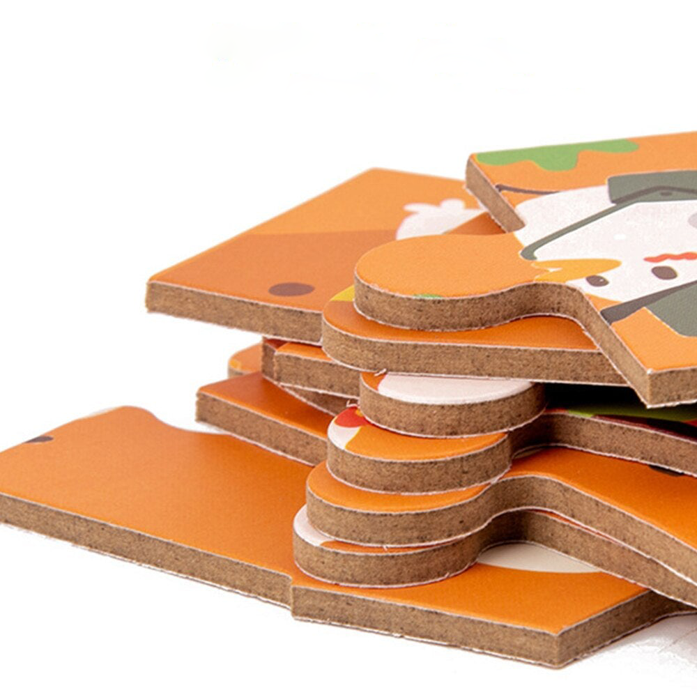 Abcs & 123s Educational  Montessori Puzzle - Eco-Friendly