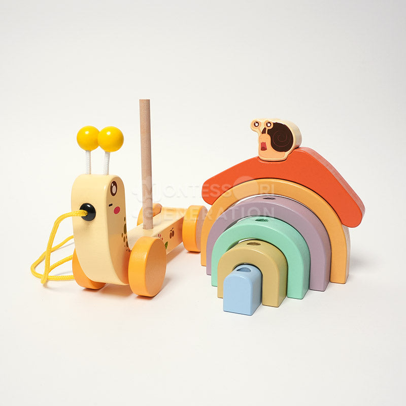 Caracol de arrastre Montessori