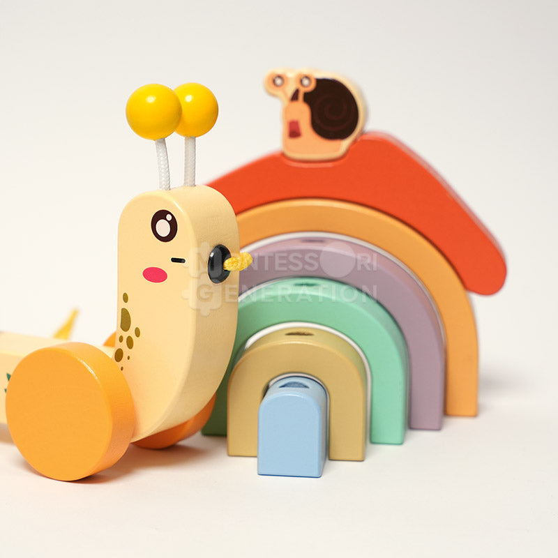 Caracol de arrastre Montessori