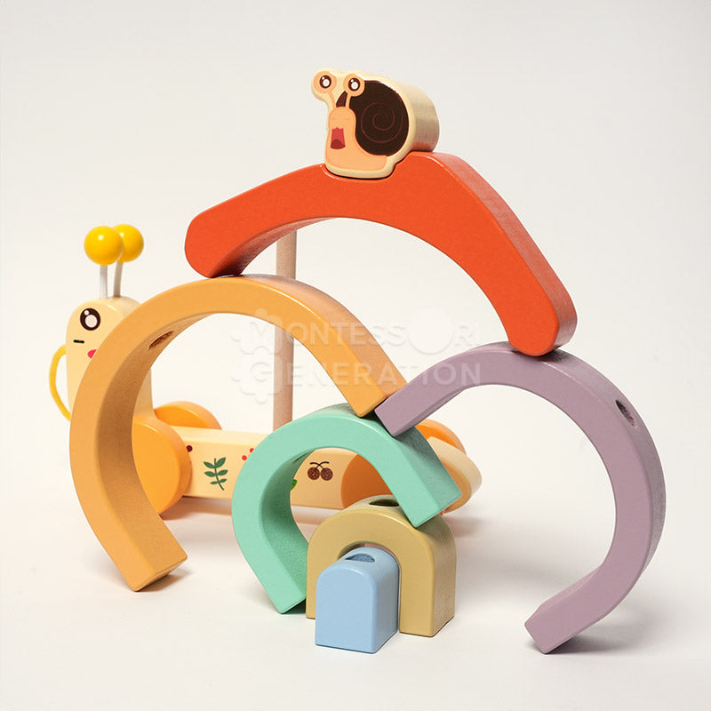 Caracol de arrastre Montessori