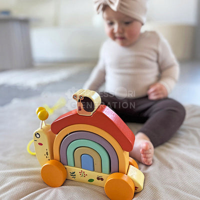 Caracol de arrastre Montessori