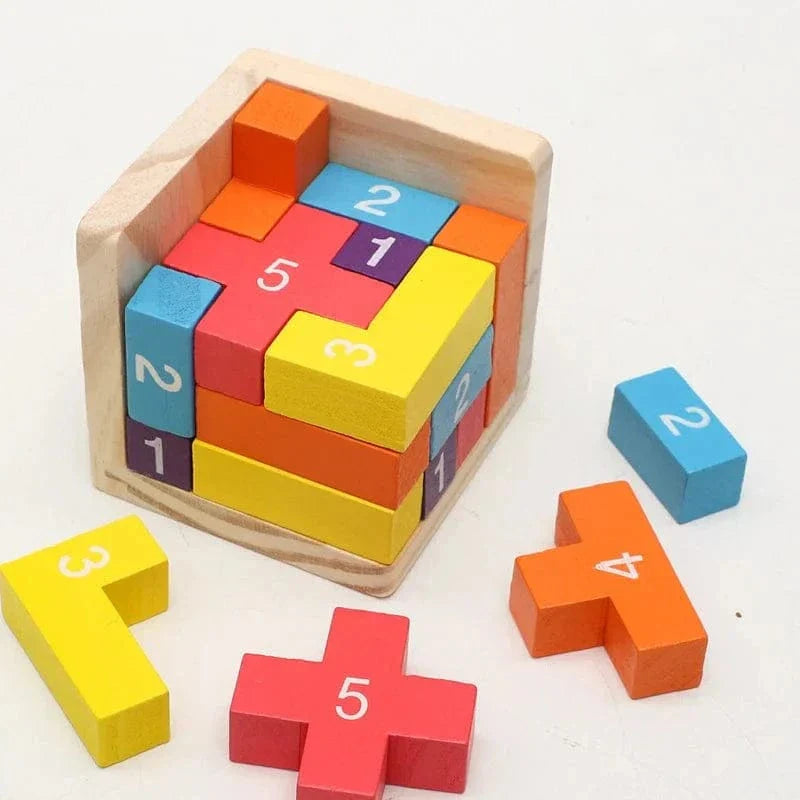 Rompecabezas 3D Montessori