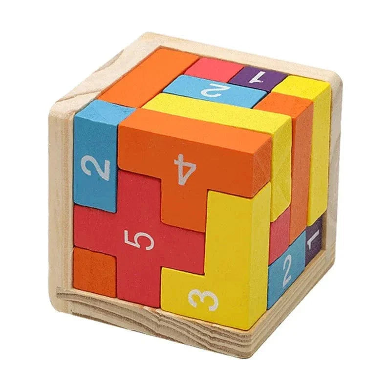 Rompecabezas 3D Montessori