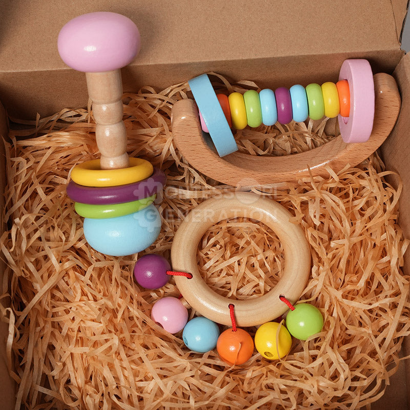 Kit de sonajero Montessori