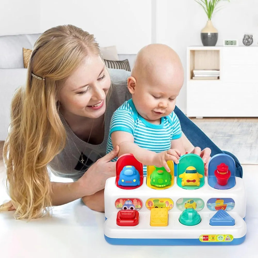 Pop-Up Vehicles – Early Education Toy for Happy Learning & Imaginative Play | Bacha Toys