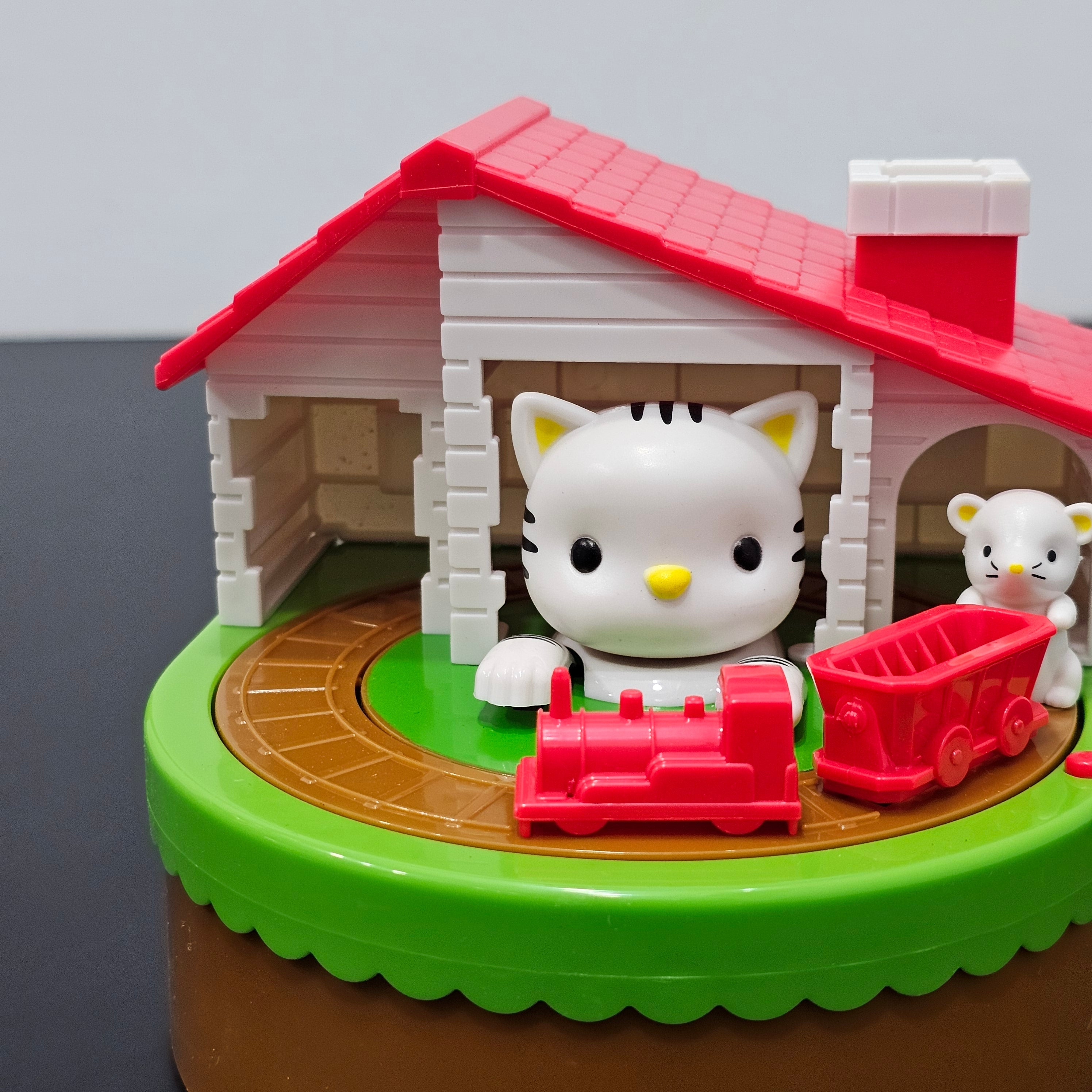 Juguete musical interactivo de banco de gato y ratón – Divertido juego para ahorrar dinero para niños | Bacha Toys