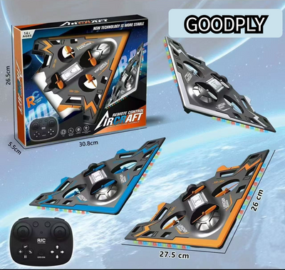 Avion télécommandé B2 – Rotation à 360° et retour à un bouton | Bacha Toys