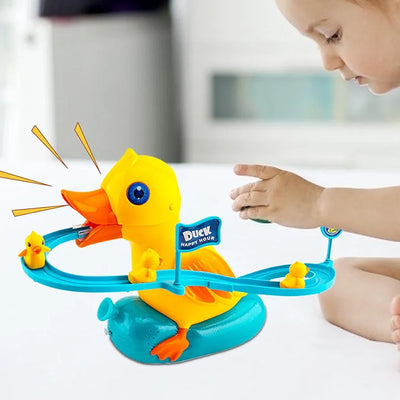 Jouet toboggan électrique pour canards – Jeu de piste amusant et éducatif pour enfants | Bacha Toys
